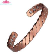 Nouveau Armband Cuivre Magnétique Unisexe Healing Bio Therapy Pain Relief Bangl