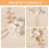 Witte bruidshaarspeld met handgemaakte bloemen 3