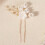 Witte bruidshaarspeld met handgemaakte bloemen 5