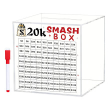 10K/20K Smash Box voor geld Unbreakables Spaarpotten voor-L