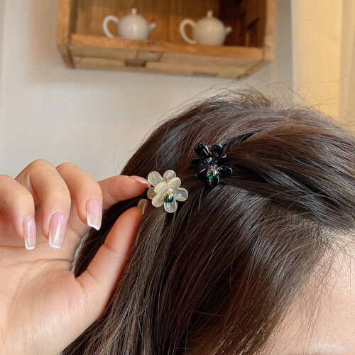 Ensemble de 16 pinces à cheveux en forme de fleur 1