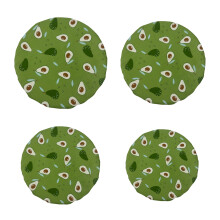 Multifunctionele katoenen stoffen hoes voor het-avocado