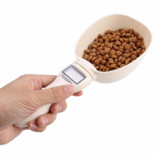 Verre Doseur Croquette Chien, Pelle de nourriture pour animaux, Cuillère de mesure electro