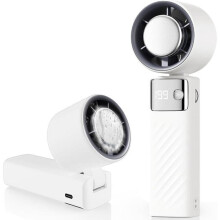 Tragbarer Ventilator, Mini-Ventilator, wiederaufladbar, 5000 mAh, Petit Ventilateur Silencieux Tu