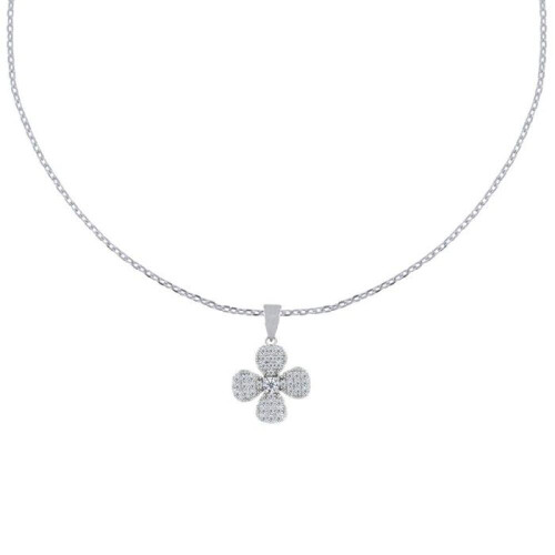 Bijoux Les Poulettes - Collier Fleur Pendentif …