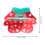 Conjunto de 4 Presilhas de Natal para Mulheres e Meninas 2