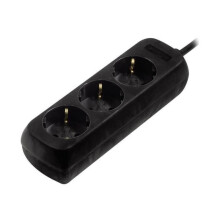 Hama 3-tie Power Strip lastensuojalla Coupe-piiri CA 230 V liittimet