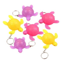 6 Pieces Porte-Clés Jouets Bulle Jouet Jouets Pour Infants Tortue Porte-Clés Pendentif Tor