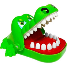 Jeu de Petites Dents de Crocodile - Crocodile Jouet - Classique Bouche Dentiste Bite Doigt