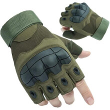 Gants Militaires Combat Tctiques Hommes A Demi-Doigt, Gants Sport Eté Moto Moto