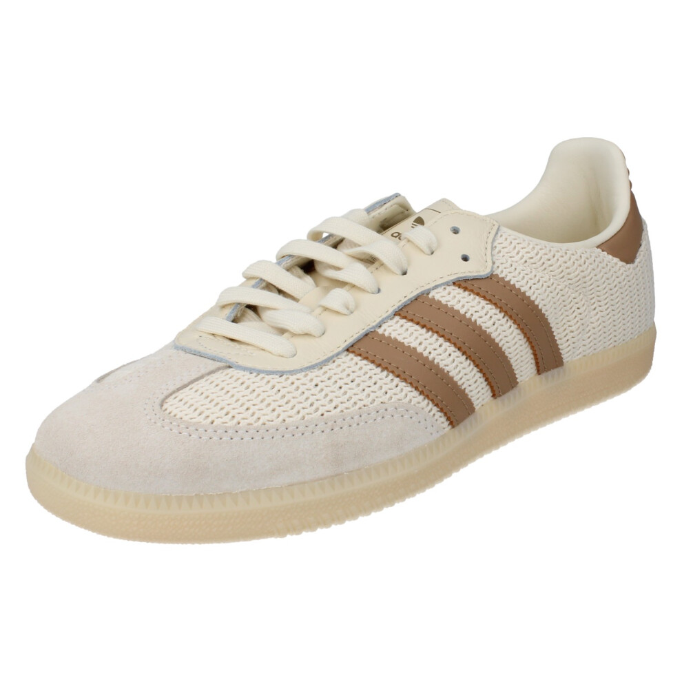 Adidas (9) Originals Samba Og Mens Trainers Sneakers Cream/White