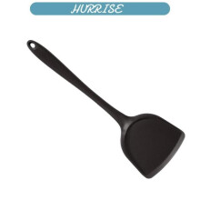 Sonew silikone madlavningsspatel (sort) Silikone spatel Non-stick køkkenspatel