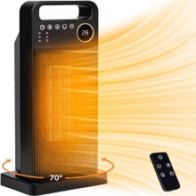 Varmeblæser - FIMEI - 2000W - Fjernbetjening - 70 oscillation - 2-12 timer