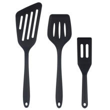 Lot de 3 spatules en silicone, spatule de cuisine, spatule à poisson ajourée pour ?ufs