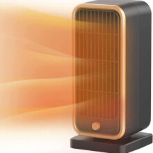 Radiateur soufflant en céramique PTC portable 500W - Noir - Chauffage rapide en 3 seco