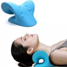 Coussin Massage cervical, Relax du cou et des épaules,appareil de traction cervicale p