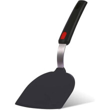 RisingFF Spatule à poisson en silicone, spatule semi-circulaire dense, friteuse à omelett