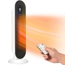 2000W Radiateur Soufflant Électrique Puissant Chauffage Rapide Télécommande avec Protectio