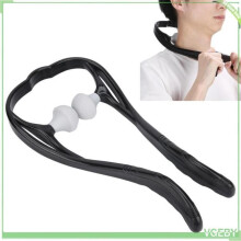 Outil de massage du cou - FAFEICY - Hand Roller - Courbe en S ergonomique - Boules TPR dét