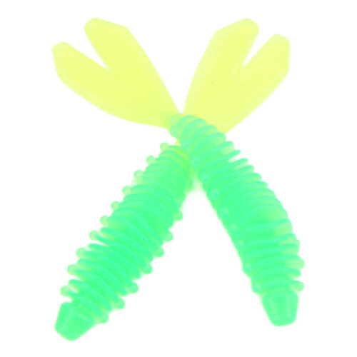 Silicone Soft Lures 10 Pack Double Tails 2