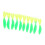 10 Pcs Vivid Silicone Fishing Lures Double Tail 8