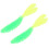 10 Pack Double Tail Soft Fishing Lures 8