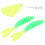 10 Piece Soft Lure Set Double Tails 11