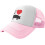 Griseprint Mesh Baseballkasket – Justerbar Unisex Hat 1