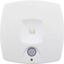 Müller-Licht 27700015 Luce notturna a LED quadrata con rilevatore di movimento, luce bianca