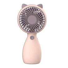 Ventilatore portatile piccolo - RYTTGOP - Mini USB - Ricaricabile - Supporto rimovibile - Velocità