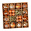 36-Piece Shatterproof Christmas Baubles Orange 2