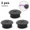 3pcs Desk Cord Grommets Wire Cable Cord Cover 1