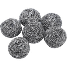 12 Pack Stainless Steel Metal Scrubbers Sponges Kitchen Scouring Cleaners