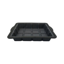 Forma de silicone com fibra de vidro Zenker em formato de barra de chocolate, 22 x 24 cm.