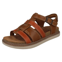 (Tan, UK 7) Ladies Clarks Gladiator Sandals - Arwell Sun