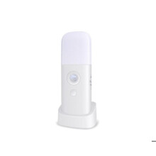 USB-uppladdningsbar inomhus SOS LED-nattlampa med rörelsesensor - Vit