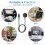 Φορτιστής INF USB-C συμβατός με Samsung Galaxy Watch 3/4/5/6/7, Active 1/2_Μαύρο 2