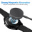 Φορτιστής INF USB-C συμβατός με Samsung Galaxy Watch 3/4/5/6/7, Active 1/2_Μαύρο 5