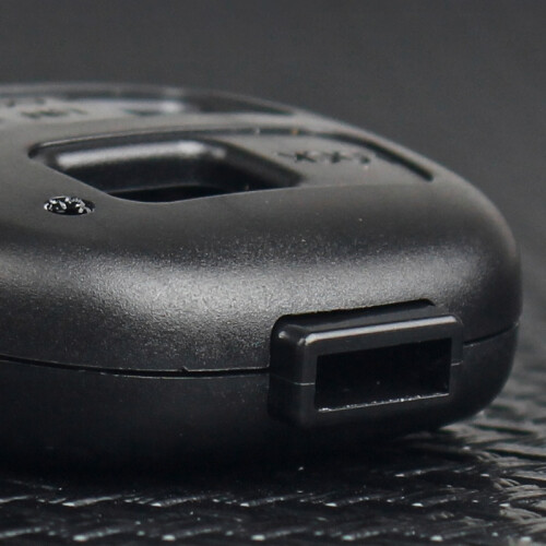 Key shell / Alarm box compatible Toyota - 2 or 3 buttons Blac_Black/Rubber button only (3) 2