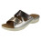 Padders (Silver, UK 6.5) Ladies Padders Strappy Mule Sandals - Brielle 1