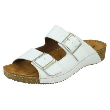(White, UK 6) Ladies Padders Casual Mules - Hero