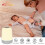 Touch Wake Up Night Light with Sunrise Simulation Alarm Clock 5