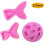 Mermaid Theme Cake Fondant Mold - Silicone Mold 1