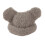 Weiche elastische Puppe Kappe für 10 cm Plüsch Spielzeug-Khaki 1
