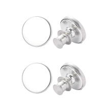 Reusable Metal Curtain Fasteners Easy Installation-2 pairs 17MM