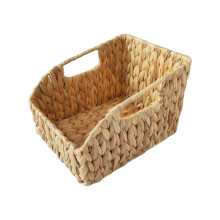 Artisanal Organisationskorb aus Wasserhyazinthe,-S 1