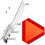 Standard Size Reflective Safety Triangle Slow Moving Vehicle 1