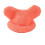 Gestrickte Mütze für 10 cm Baumwollpuppe, dehnbar,-Orange 1