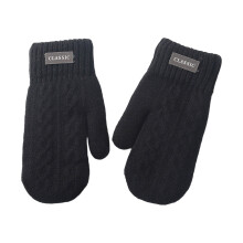 Thermo-Handschuhe für Herren, weiches-Schwarz