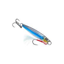 Hard Metal Jigging Spoon Lures with Treble Hook-ColorB 17G